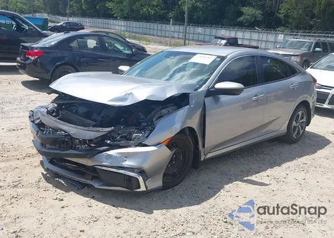 2019 Honda Civic Lx z USA, uszkodzony, nr VIN 2HGFC2F66KH583179